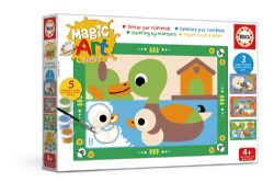 PEINTURE À NUMÉROS EDUCA - ART PAR NUMÉRO +4 FERME (1025)